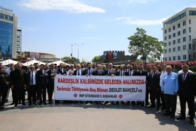 MHP G&uuml;m&uuml;şhane Milletvekili Musa K&uuml;&ccedil;&uuml;k, Diyarbakır'da konuştu: