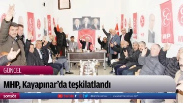 MHP, Kayapınar&rsquo;da teşkilatlandı
