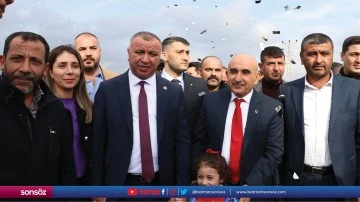 MHP Kilis Belediye Başkan adayı törenle karşılandı