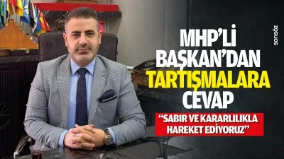 MHP&rsquo;li Başkan&rsquo;dan tartışmalara cevap: &ldquo;Sabır ve kararlılıkla hareket ediyoruz&rdquo;