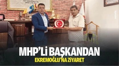 MHP&rsquo;li Başkandan Ekremoğlu&rsquo;na ziyaret&hellip;