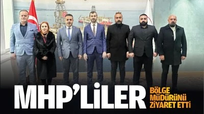 MHP&rsquo;liler b&ouml;lge m&uuml;d&uuml;r&uuml;n&uuml; ziyaret etti