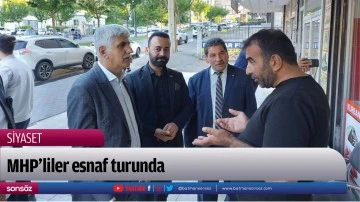 MHP&rsquo;liler esnaf turunda