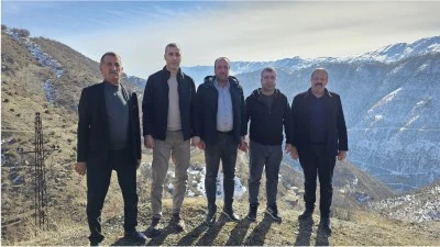 MHP Siirt İl Başkanı T&uuml;kenmez, bazı k&ouml;yleri ziyaret etti