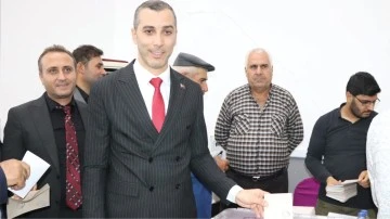 MHP Siirt İl Başkanlığına Cengizhan T&uuml;kenmez yeniden se&ccedil;ildi