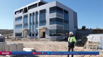Midyat Ağız ve Diş Sağlığı Merkezinin inşasında sona yaklaşılıyor