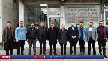 Midyat Belediye Başkan Adayı Şahin, kurum ziyaretlerini s&uuml;rd&uuml;r&uuml;yor