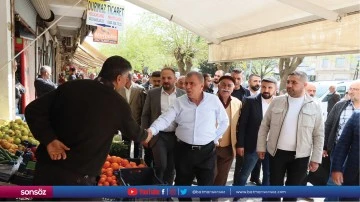 Midyat Belediye Başkanı Veysi Şahin'den esnafa ziyaret