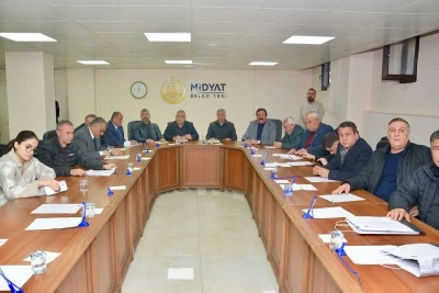 Midyat Belediyesi 2025 yılı Ocak ayı meclis toplantısı ger&ccedil;ekleşti