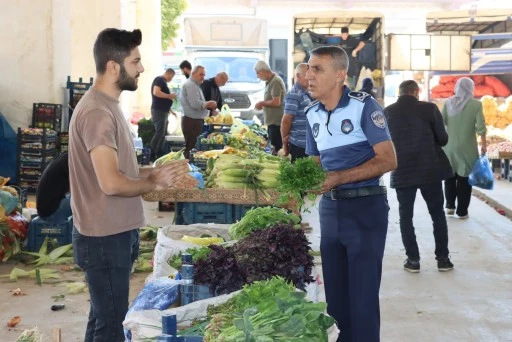 Midyat Belediyesi Zabıta M&uuml;d&uuml;rl&uuml;ğ&uuml;'nden pazar denetimi