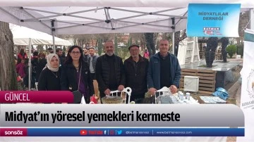 Midyat&rsquo;ın y&ouml;resel yemekleri kermeste