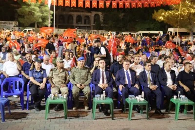 Midyat'ta 15 Temmuz Demokrasi ve Milli Birlik G&uuml;n&uuml; etkinlikleri d&uuml;zenlendi