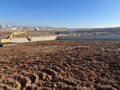 Midyat'ta fidan dikim hazırlıkları yapılıyor