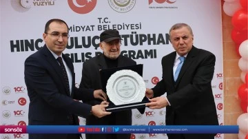 Midyat&rsquo;ta Gazeteci Yazar Hıncal Ulu&ccedil; adına K&uuml;t&uuml;phane a&ccedil;ıldı