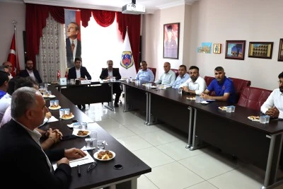 Midyat'ta kurumların işbirliği &ccedil;alışmaları değerlendirildi