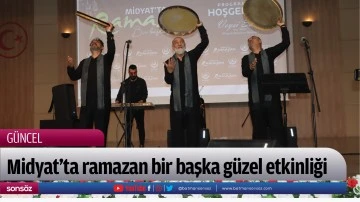 Midyat&rsquo;ta ramazan bir başka g&uuml;zel etkinliği d&uuml;zenlendi