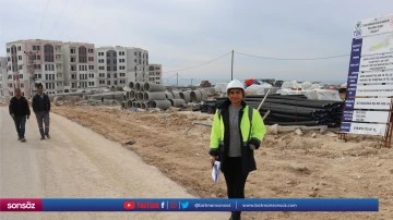Midyat&rsquo;taki TOKİ Konutları Hızla Y&uuml;kseliyor