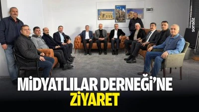 Midyatlılar Derneği&rsquo;ne ziyaret