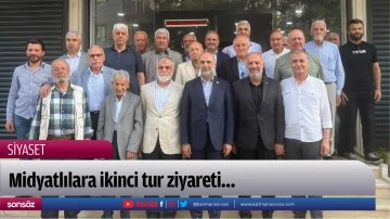 Midyatlılara ikinci tur ziyareti&hellip;