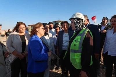 Millet bah&ccedil;esinin yapımı devam ediyor