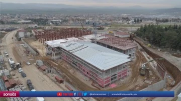 Milletvekili Şahin, Nurdağı'ndaki hastane inşaatını inceledi