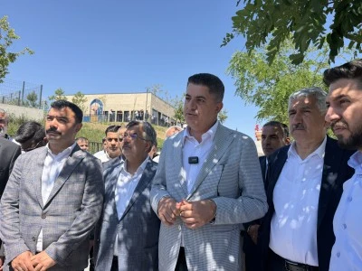 Milletvekili Şan, Kahta Millet Bah&ccedil;esi&rsquo;nde incelemelerde bulundu
