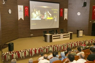 Milli Birlik G&uuml;n&uuml; dolayısıyla konferans d&uuml;zenlendi