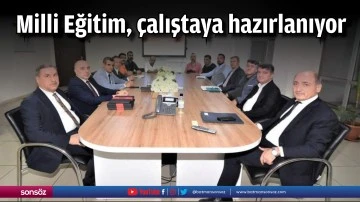 Milli Eğitim, &ccedil;alıştaya hazırlanıyor