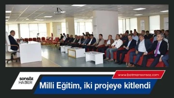 Milli Eğitim, iki projeye kitlendi