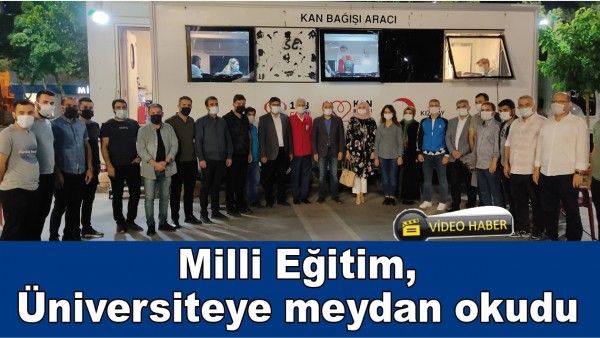 MİLLİ EĞİTİM, &Uuml;NİVERSİTEYE MEYDAN OKUDU