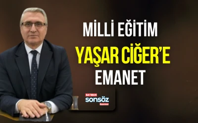 Milli Eğitim, Yaşar&rsquo;a emanet