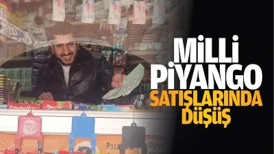 Milli Piyango Satışlarında D&uuml;ş&uuml;ş