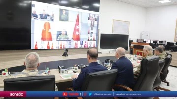 Milli Savunma Bakanı G&uuml;ler, 20'nci Zırhlı Tugay Komutanlığından Mehmet&ccedil;iğe seslendi: