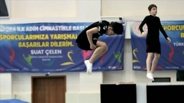 Milli Trampolin Cimnastik&ccedil;iler Avrupa Şampiyonasına Hazır
