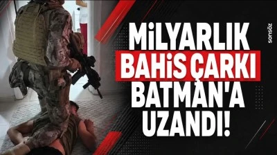 Milyarlık bahis &ccedil;arkı Batman&rsquo;a uzandı!