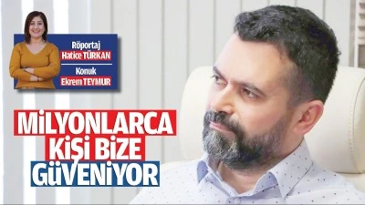 Milyonlarca kişi bize g&uuml;veniyor