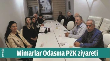 MİMARLAR ODASINA PZK ZİYARETİ