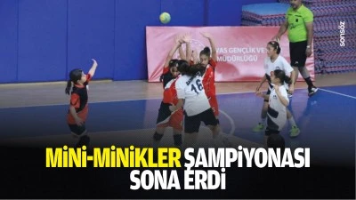 Mini-Minikler şampiyonası sona erdi