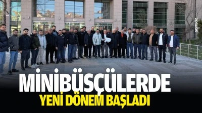 Minib&uuml;s&ccedil;&uuml;lerde yeni d&ouml;nem başladı