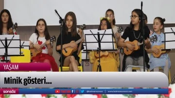 Minik g&ouml;steri...