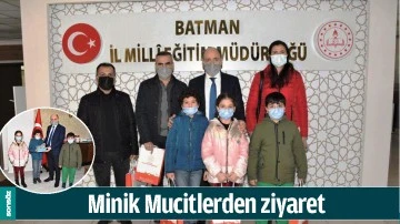 MİNİK MUCİTLERDEN ZİYARET