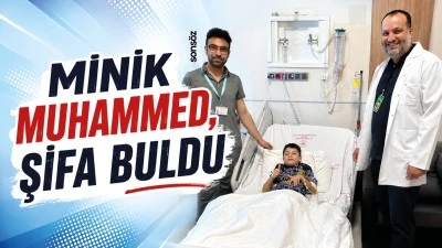 Minik Muhammed, şifa buldu