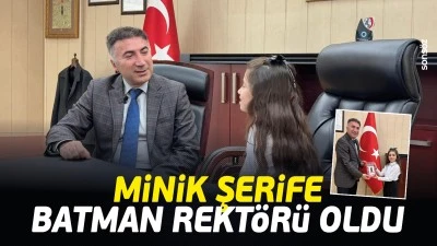 Minik Şerife, Batman Rekt&ouml;r&uuml; oldu