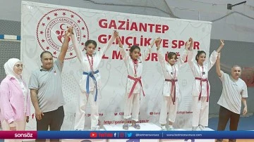 Minik tekvandocular, Gaziantep'i temsil edecek