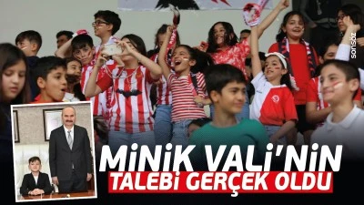 Minik Vali&rsquo;nin talebi ger&ccedil;ek oldu