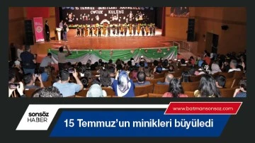 Minikler b&uuml;y&uuml;ledi