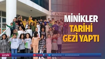 Minikler tarihi gezi yaptı