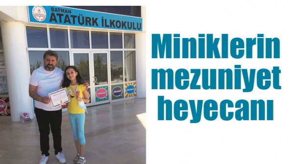 MİNİKLERİN MEZUNİYET HEYECANI