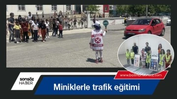Miniklerle trafik eğitimi