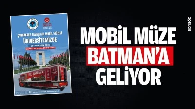 Mobil m&uuml;ze Batman&rsquo;a geliyor